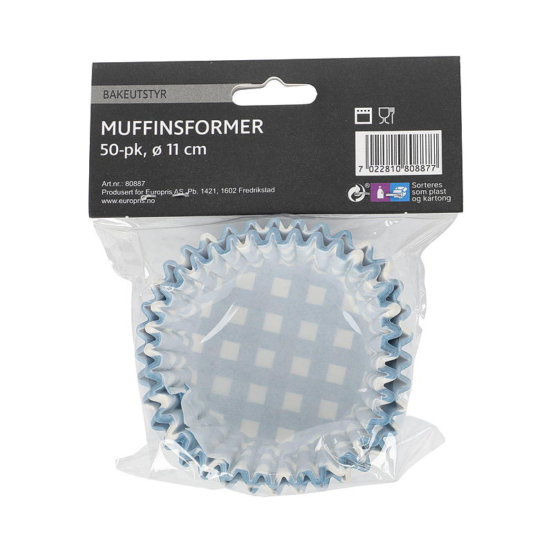 Cuisine Muffinsform 50-pk Diameter 11 cm