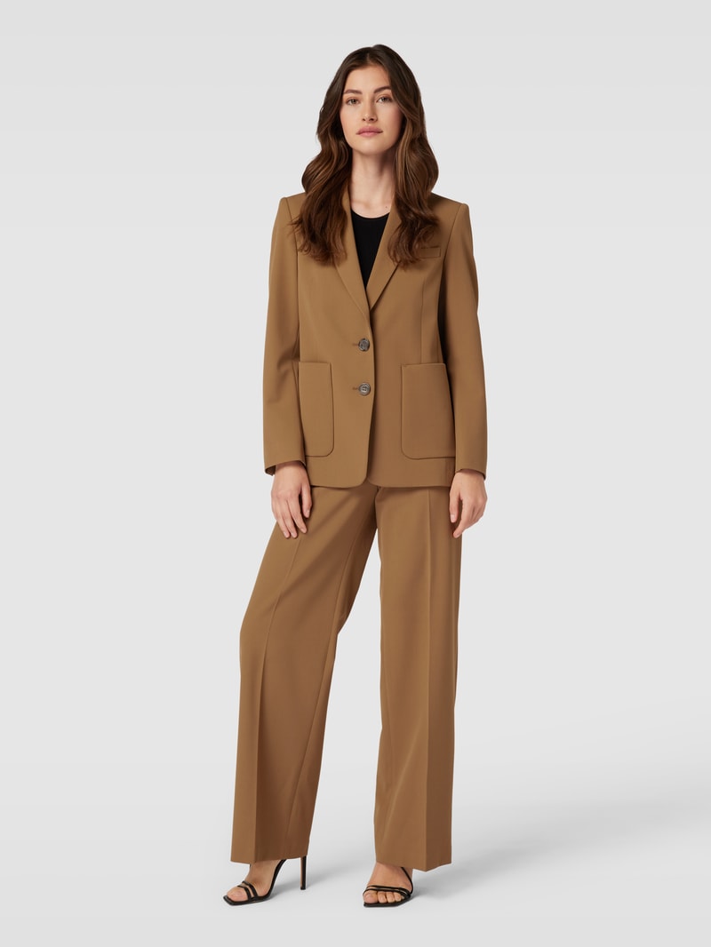 Blazer mit 2-Knopfleiste in camel
