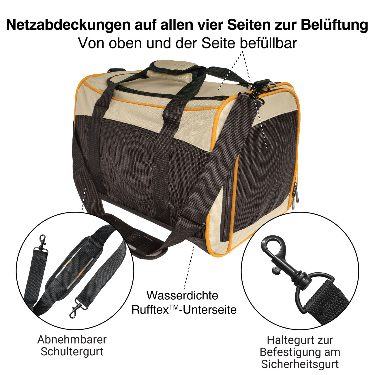Kurgo Tragetaschen Kurgo Tragetasche Wander Carrier
