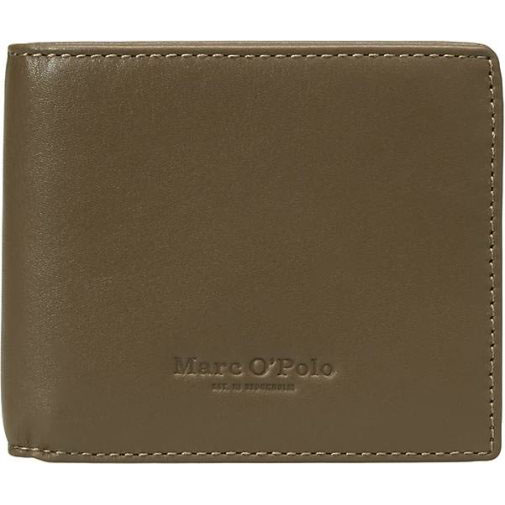 Marc O'Polo Klapp-Geldbörse aus Glattem Rindleder