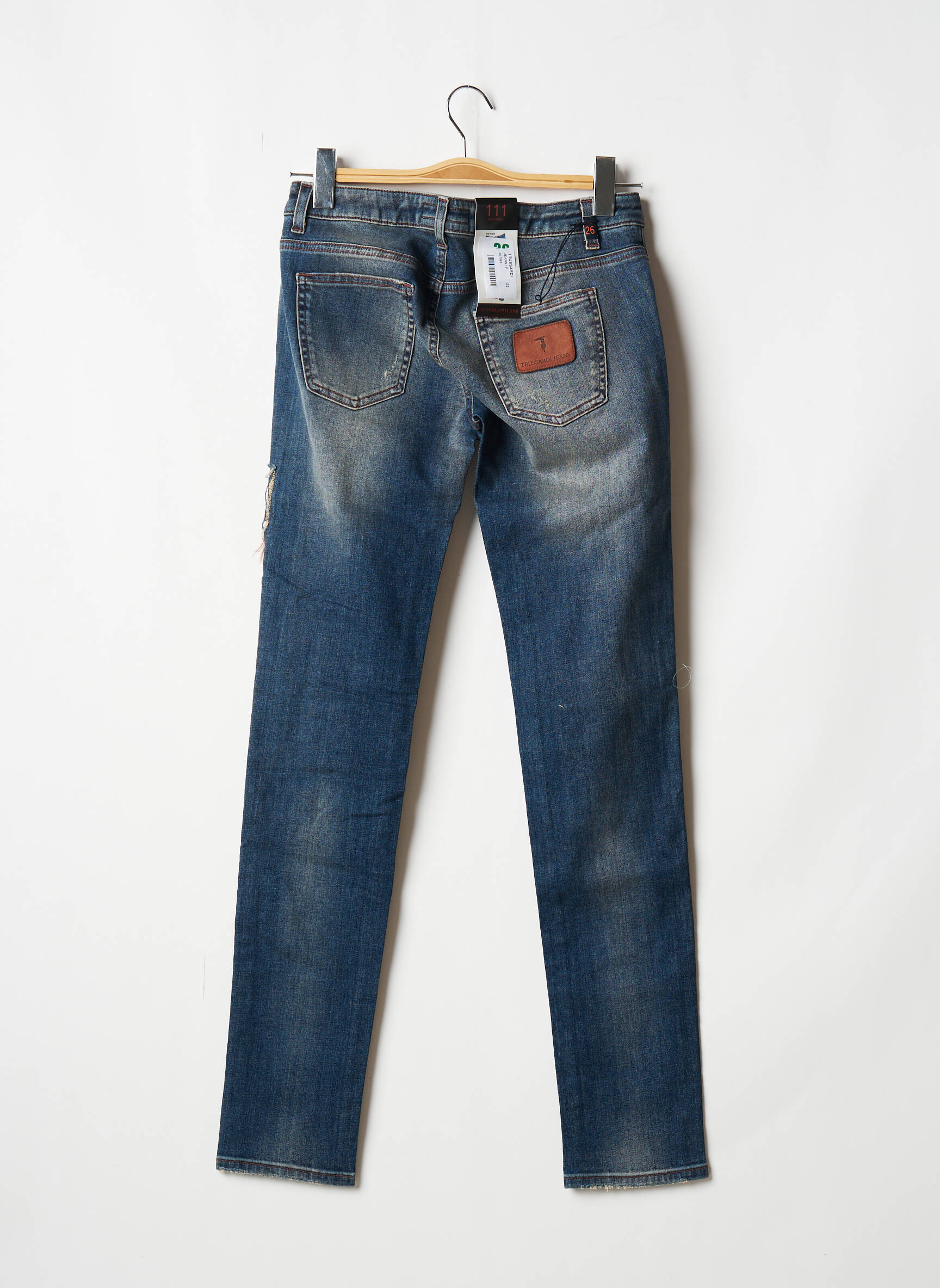 Trussardi Jeans Jeans Coupe Slim Femme couleur bleu