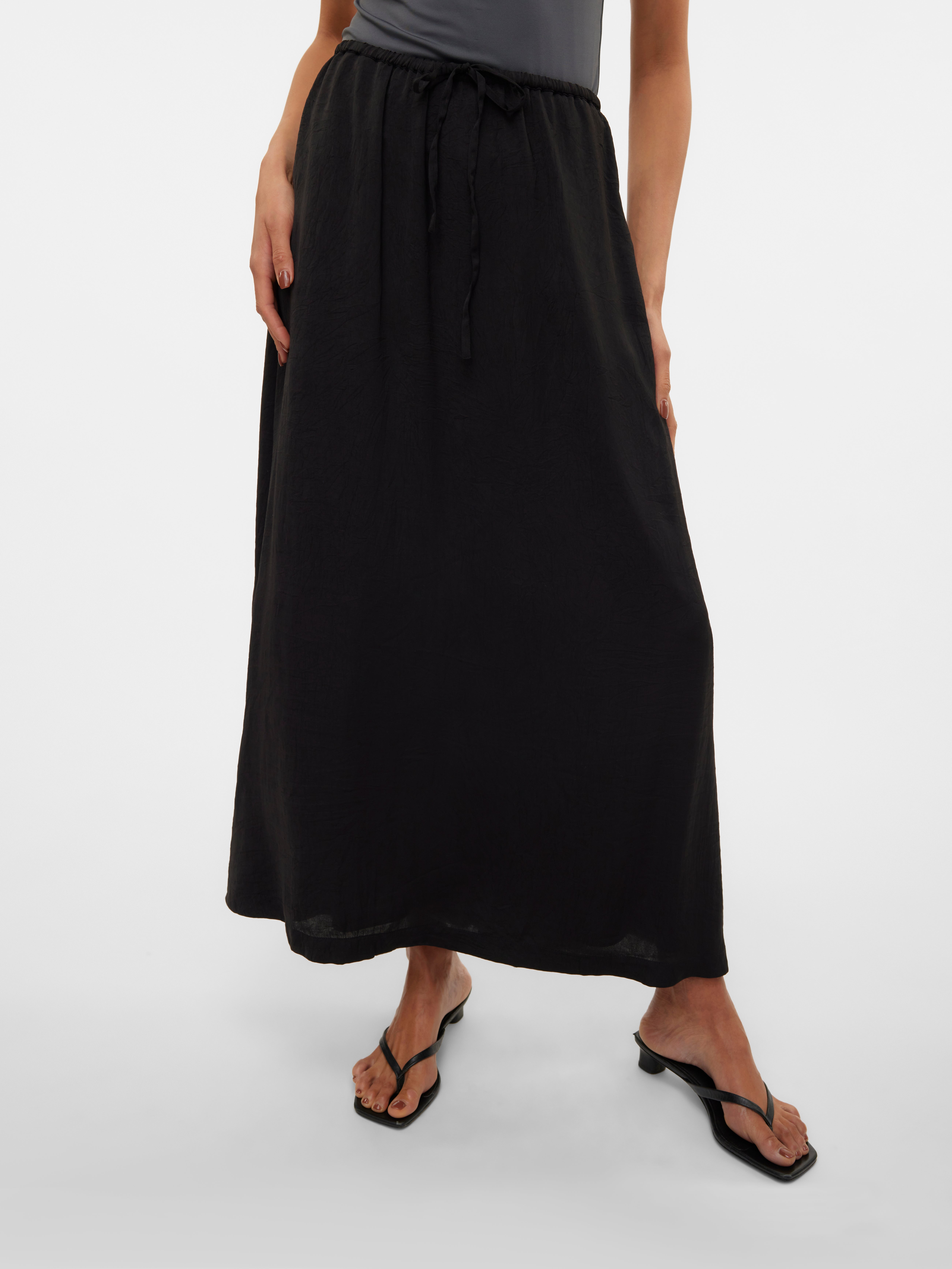 VMFABIANA Hohe Taille Langer Rock