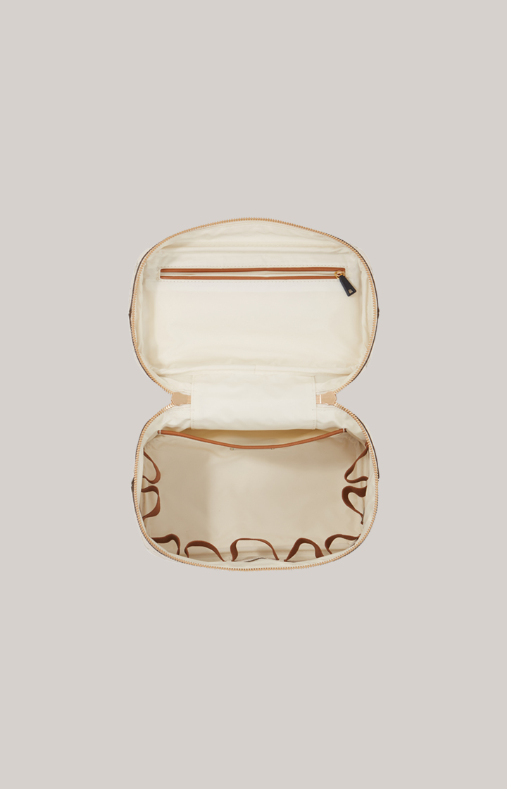 Beauty-Case Cortina Flora in Offwhite