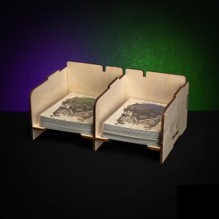 Stackable Card Holder - Large 2 slot