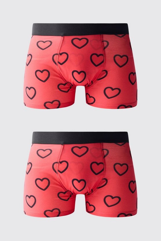 Herz Boxershorts Geschenkset