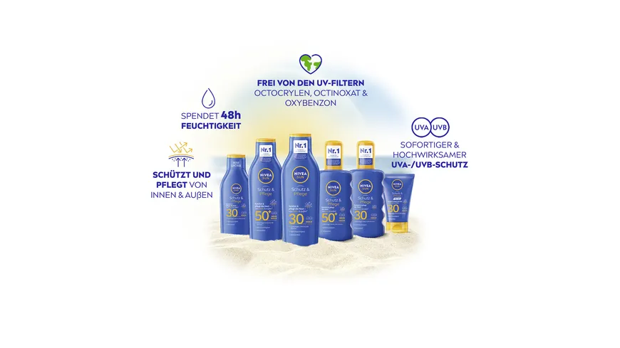 NIVEA SUN Sonnenmilch LF30 250 ml
