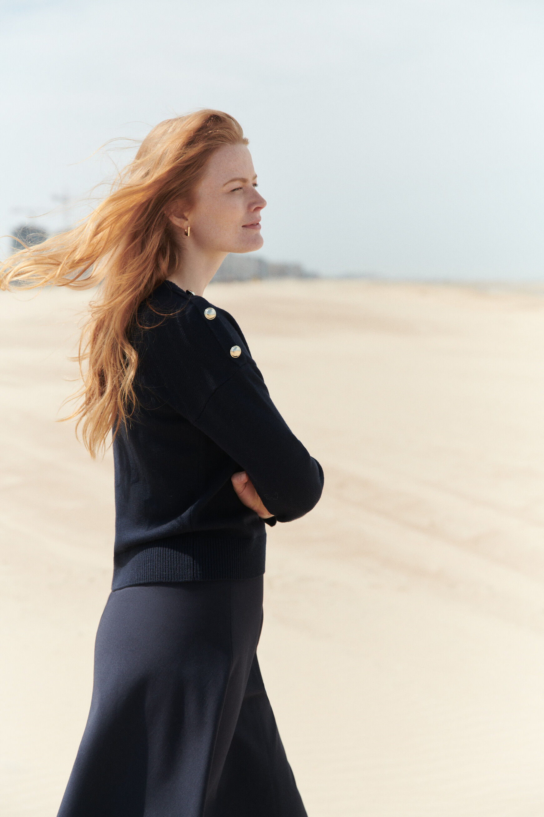 Pull marilou bleu marine femme