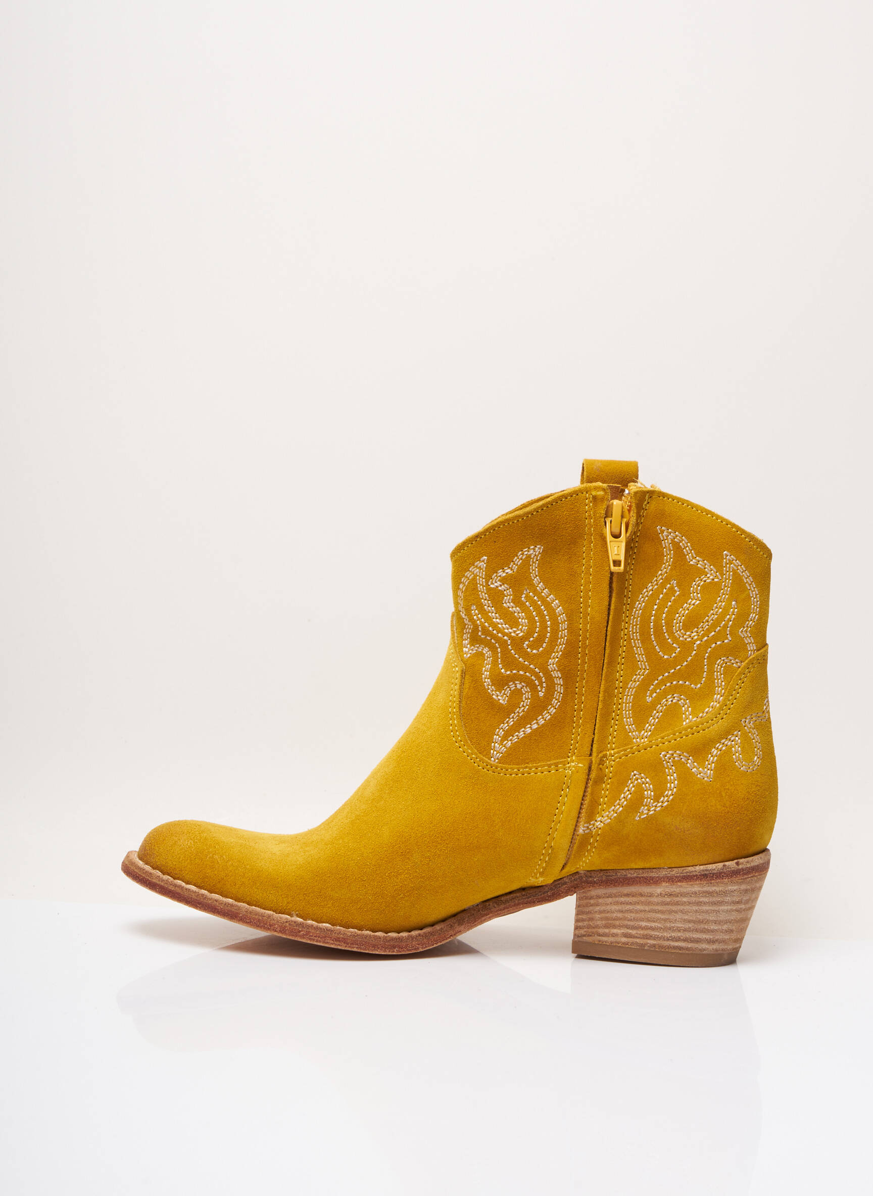 Paoyama Bottines Femme couleur jaune