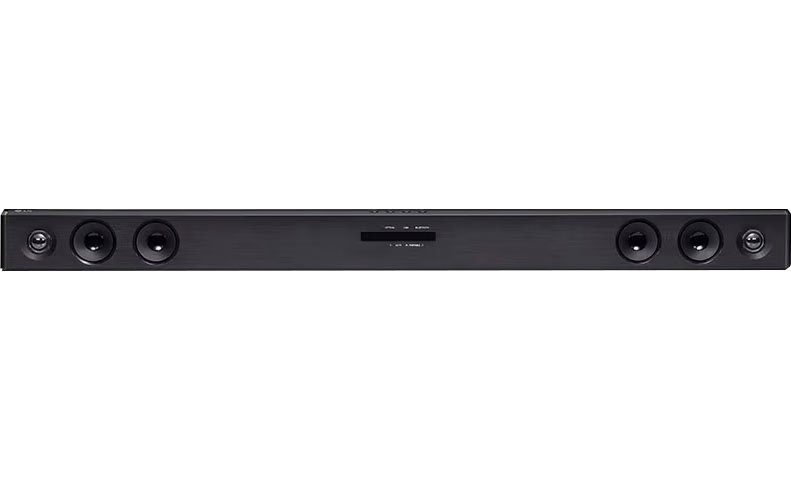 LG SQC2 2.1 Soundbar (Bluetooth, 300 W, Adaptive Sound Control,kabelloser Subwoofer,passend für TVs ab 43)