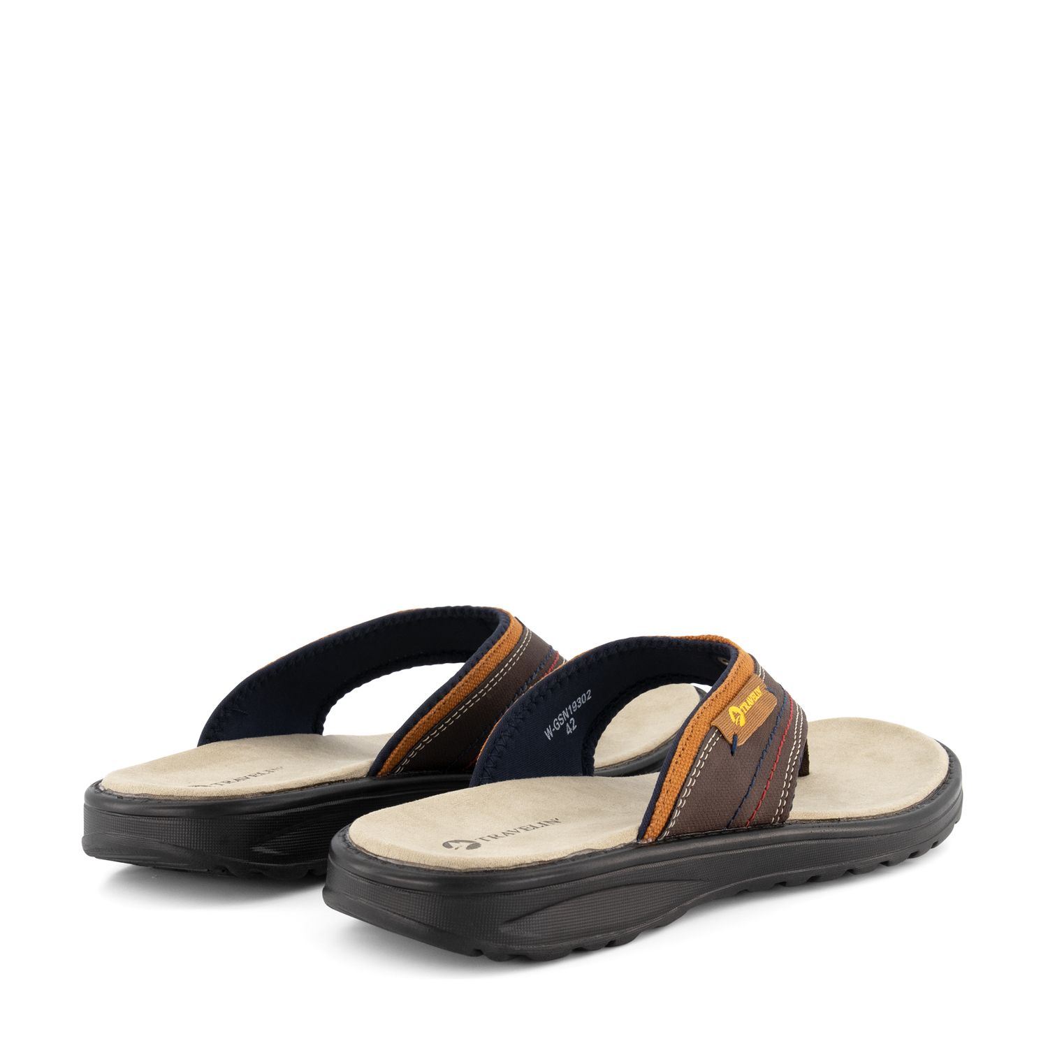 Travelin' Fiksdal braune Herren Zehentrenner
