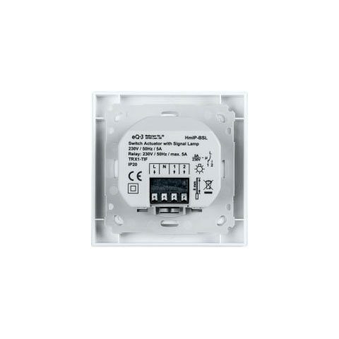 Homematic IP Schaltaktor für Markenschalter-mit Signalleuchte (152020A0) Smart-Home-Steuerelement