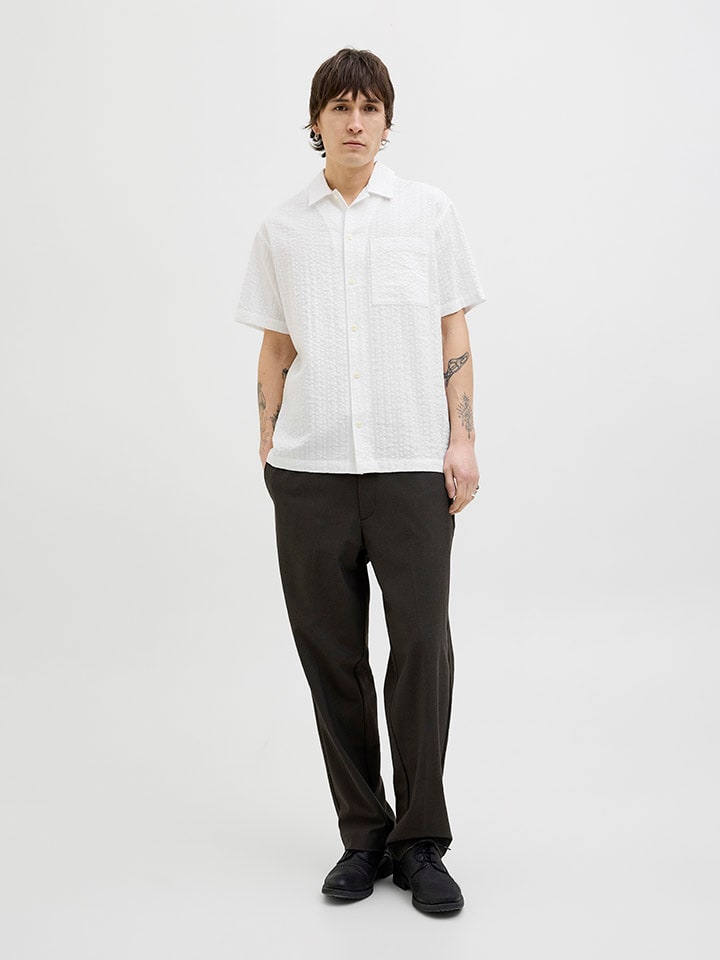 Jack & Jones Hemd - Regular fit - in Weiß günstig kaufen
