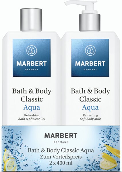 Marbert Bath & Body Classic Aqua Körperpflegeset