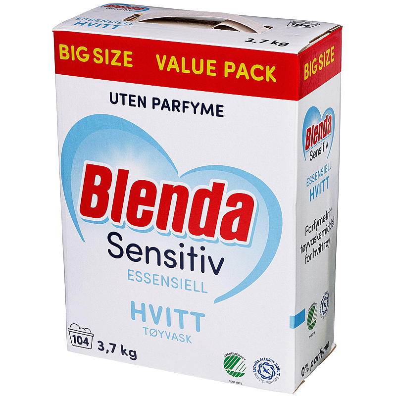 Blenda Blenda Essensiell 3,7 kg hvitt