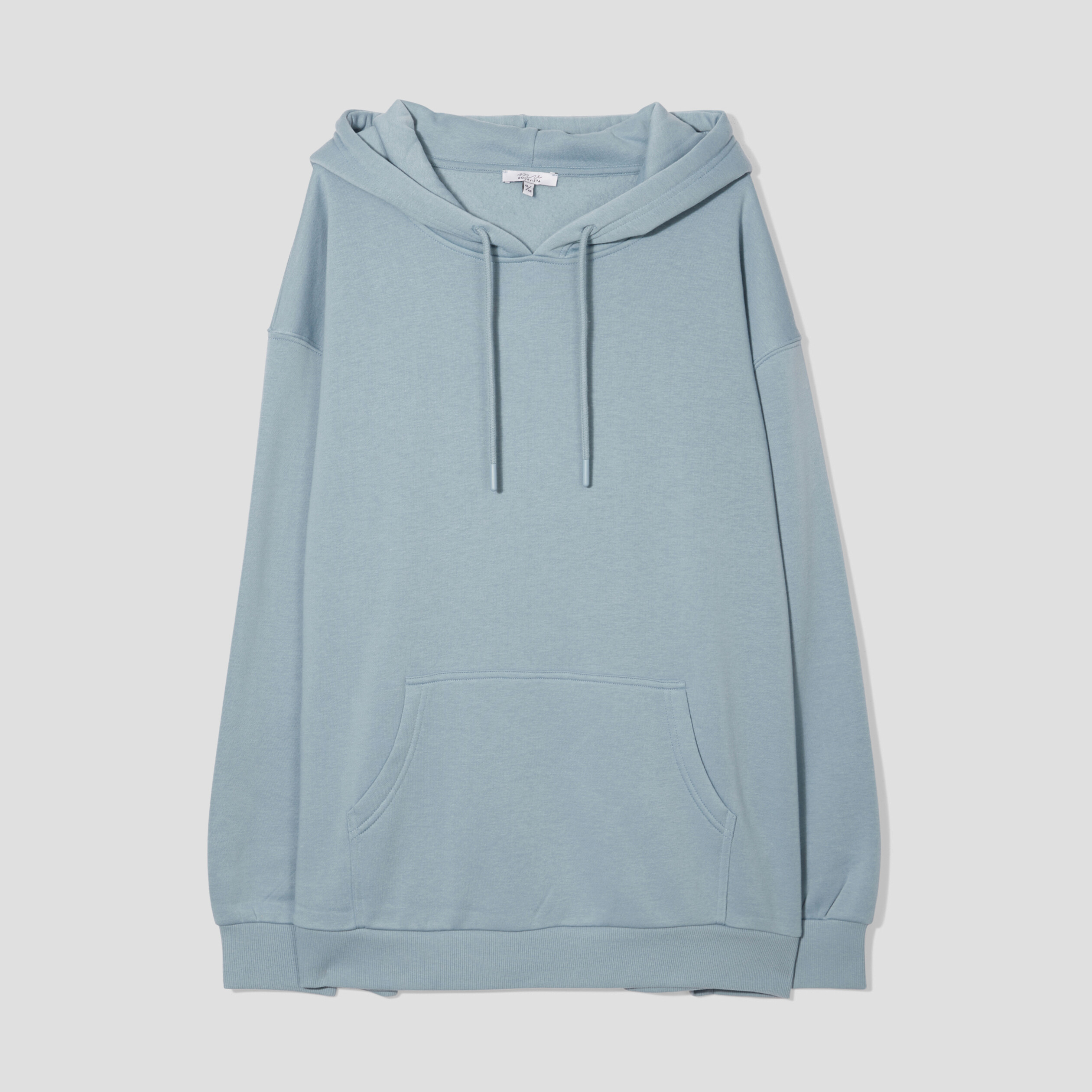 Sweat à capuche hoodie gris femme grande taille | La Halle