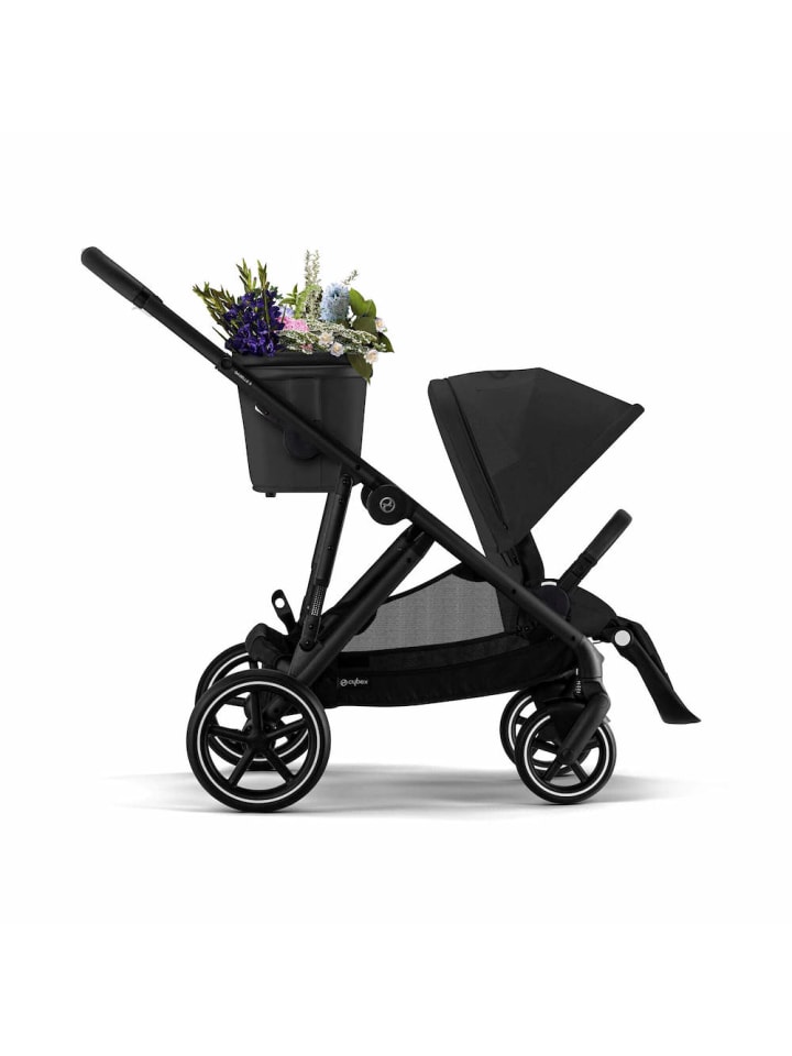 Cybex Cybex Gazelle S Kinderwagen - Farbe: Moon Black / Gestell Black günstig kaufen onesize