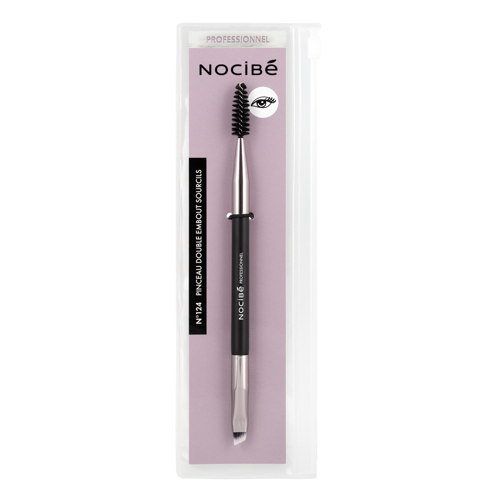 Nocibé Professionnel - Pinceau Double Embout Sourcils - 124 Pinceau Sourcils