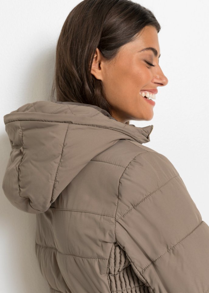 Leichte Steppjacke aus recycelt Polyester
