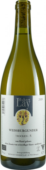 2020 Weißburgunder -A- SL Naturwein trocken Bio - BIO Weingut Lay