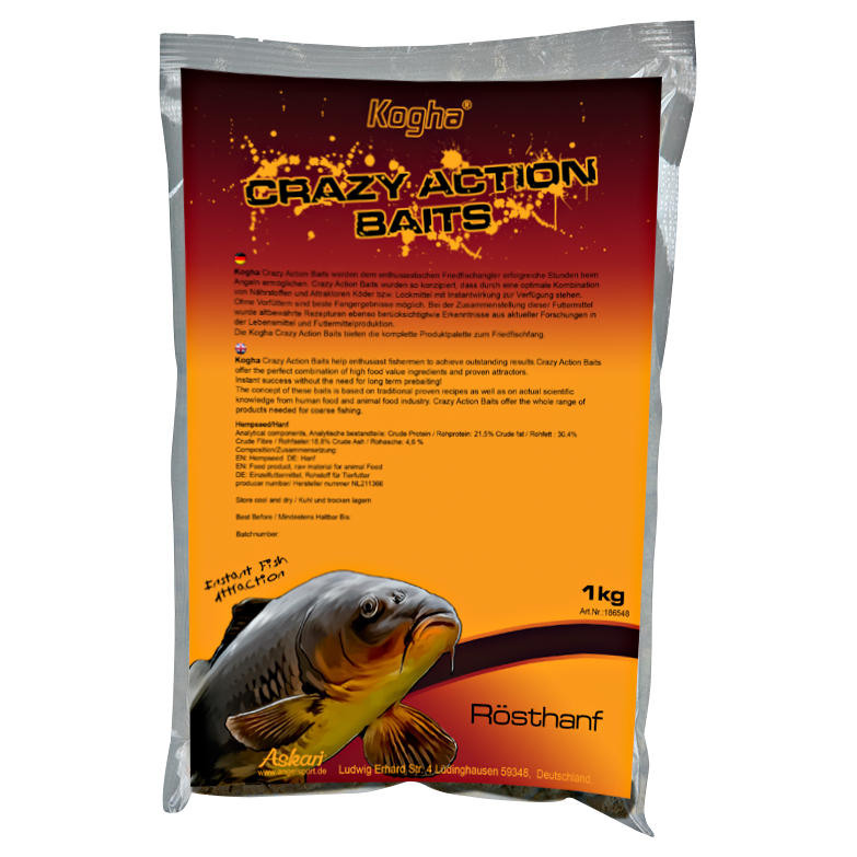 Kogha Friedfischfutter Crazy Action Baits