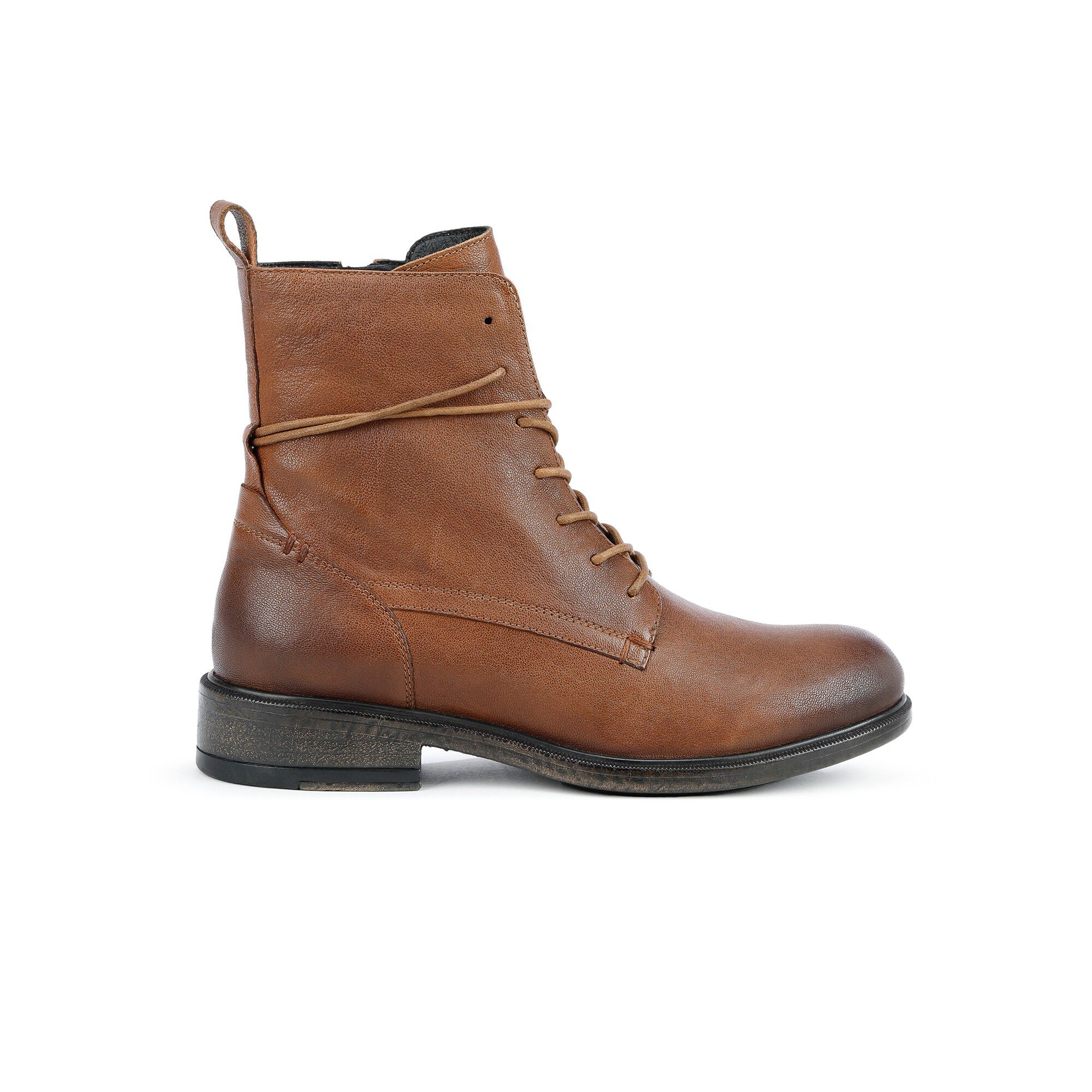 Boots lacets Catria dessus cuir