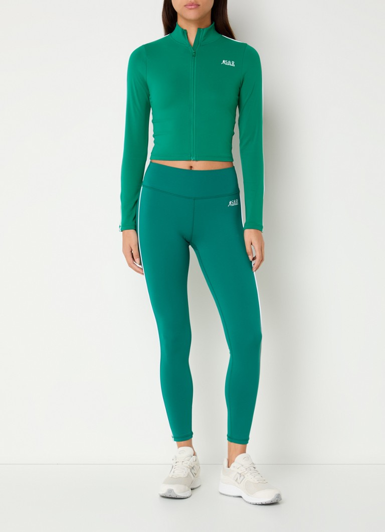 Sporty & Rich Cropped training vest with logo