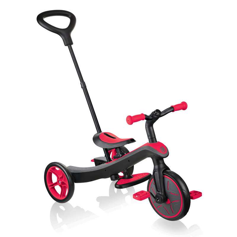 Tricycle explorer 4 en 1 rouge Globber
