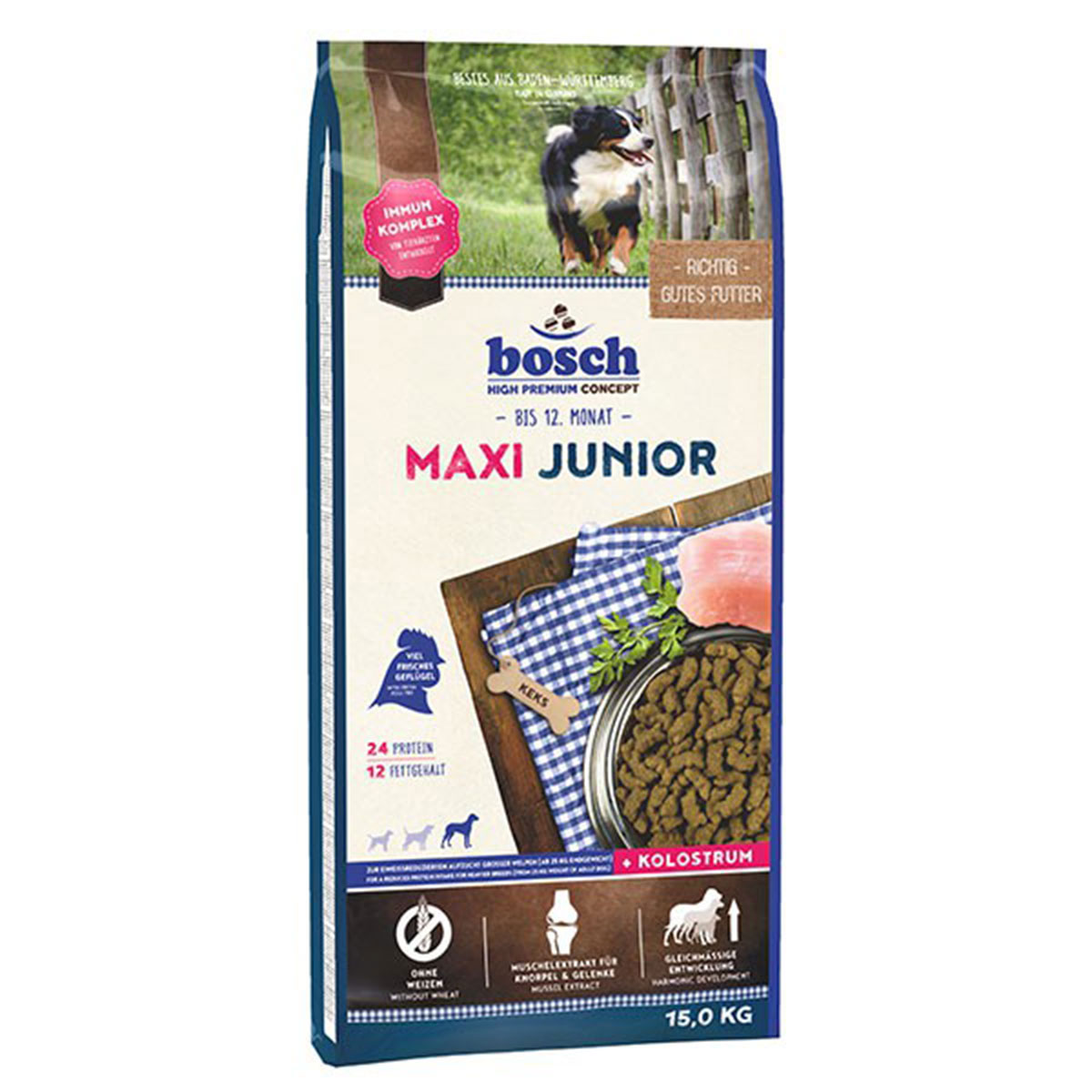 Bosch Hundefutter Maxi Junior 2x15kg günstig kaufen bei ZooRoyal