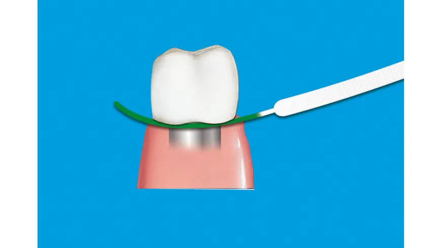 GUM® ACCESS FLOSS Zahnseide mit Einfädelhilfe