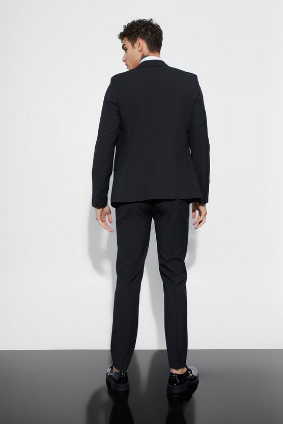 Doppelreihige Super Skinny Anzugjacke