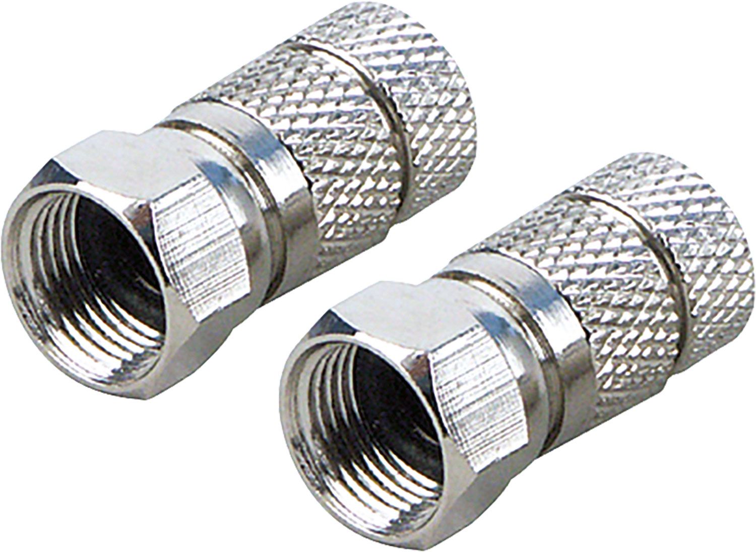 Schwaiger 2 x 7 mm HQ F-Aufdrehstecker