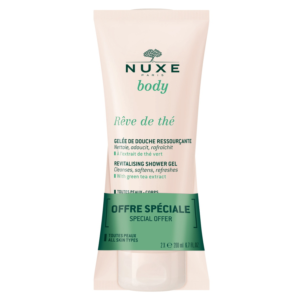 Nuxe Rêve de Thé - Duo Gelée de douche 2x200ml Gelée de douche
