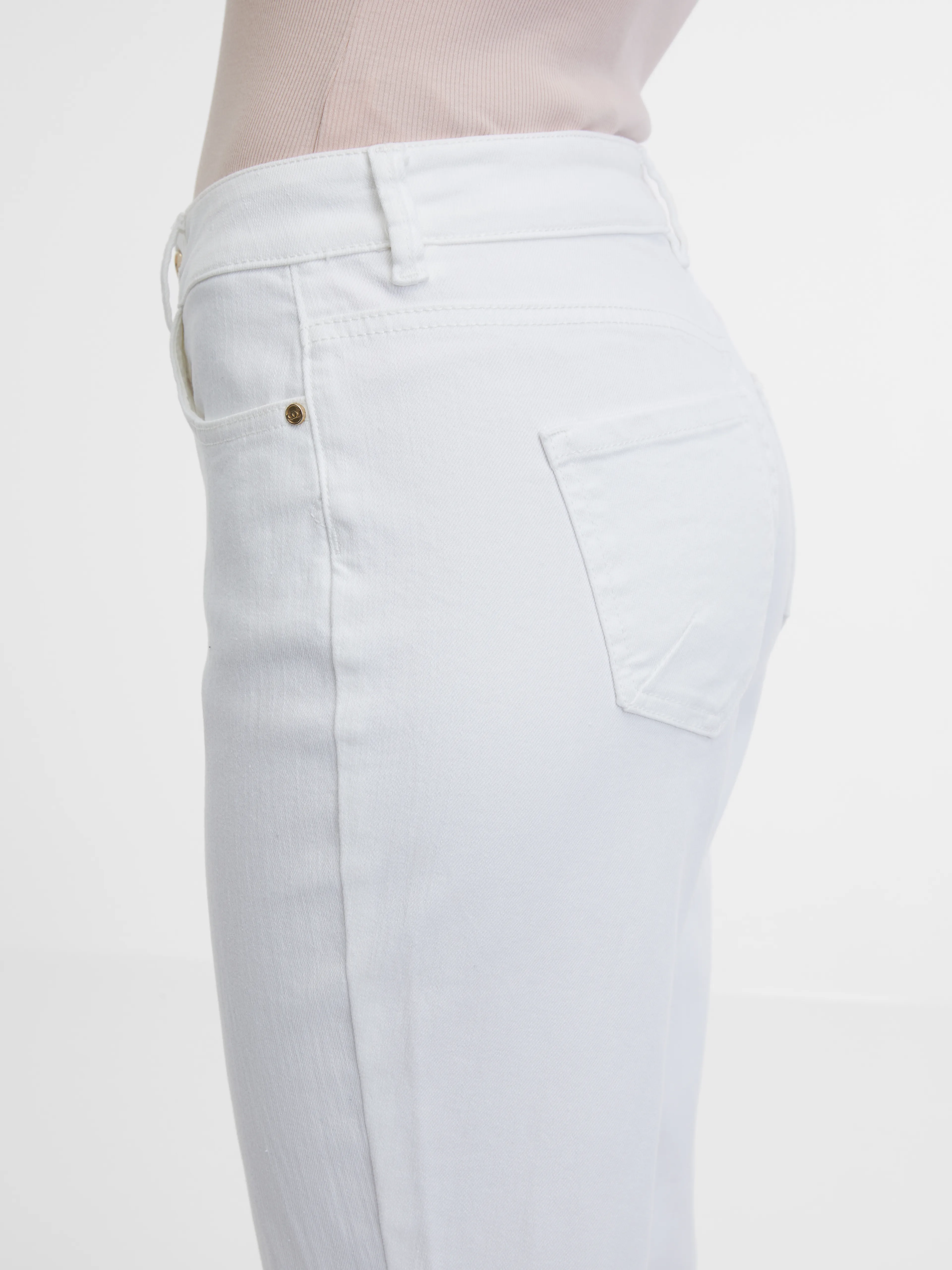 Weiße Damen Boyfriend Jeans ORSAY