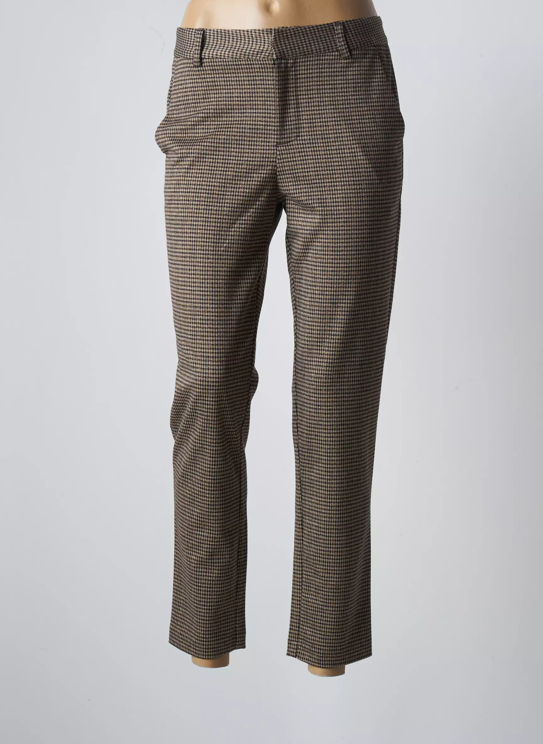 Costa 8 Mani Pantalon7 8 Femme couleur marron