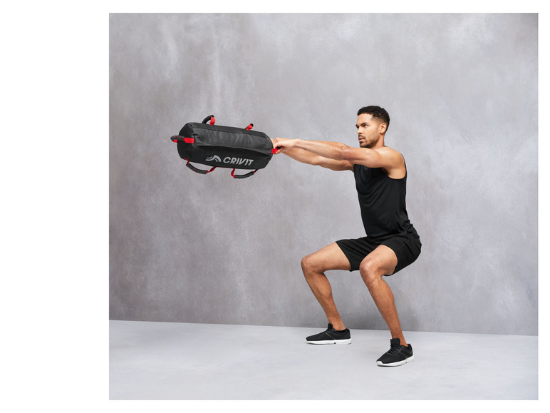 CRIVIT Trainingssandsack 19 kg, variabel