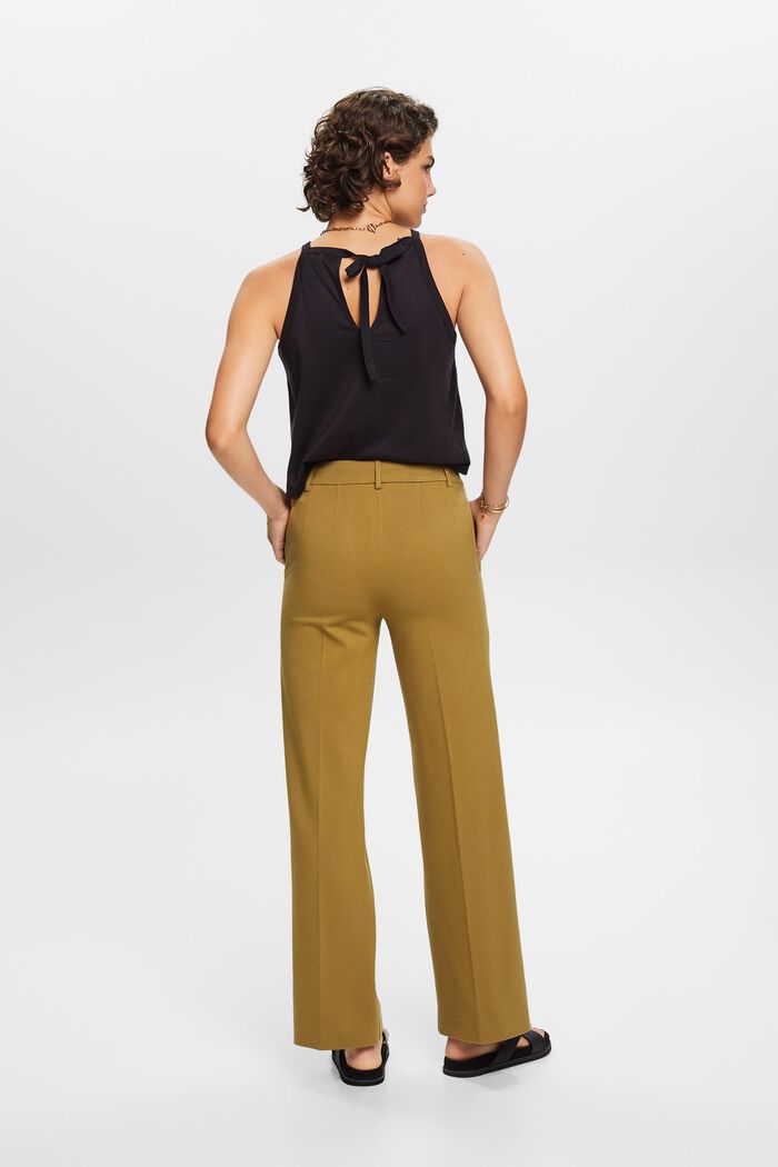Punto-Jersey-Hose mit gerader Passform