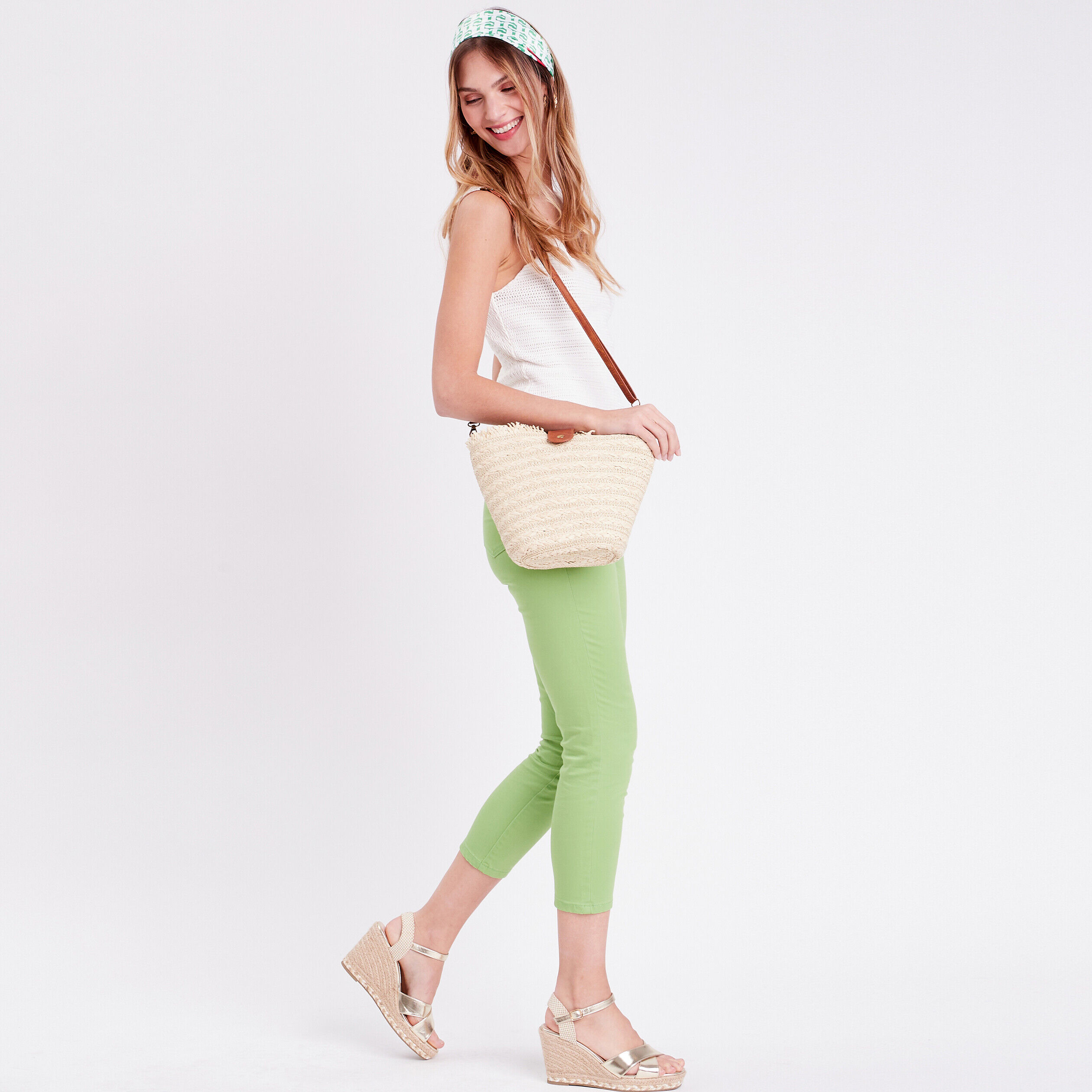 Débardeur macramé ecru femme | Cache Cache