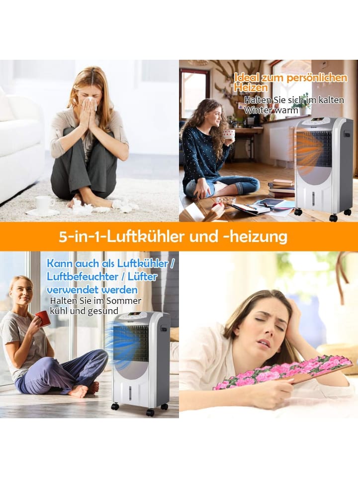 COSTWAY Heizlüfter Klimaanlage in Grau günstig kaufen onesize
