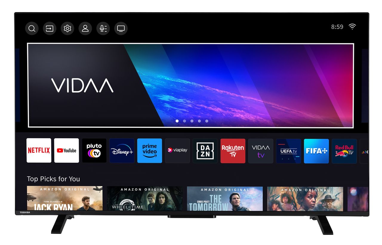Toshiba Toshiba 55UV2363DAN 55 Zoll Fernseher / VIDAA Smart TV (4K UHD, Dolby Vision HDR, Triple-Tuner)