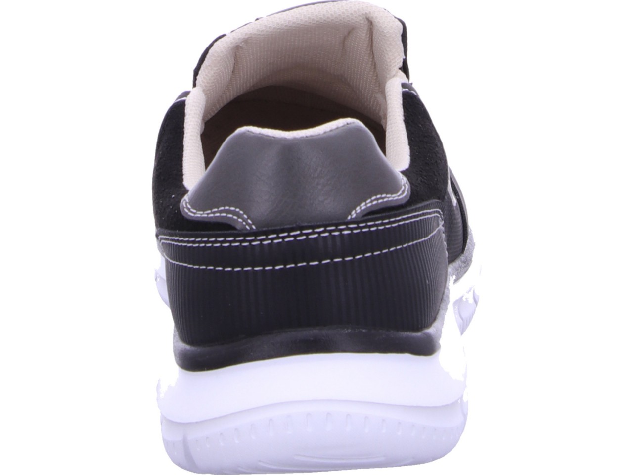 DIVERSE Komfort Slipper schwarz