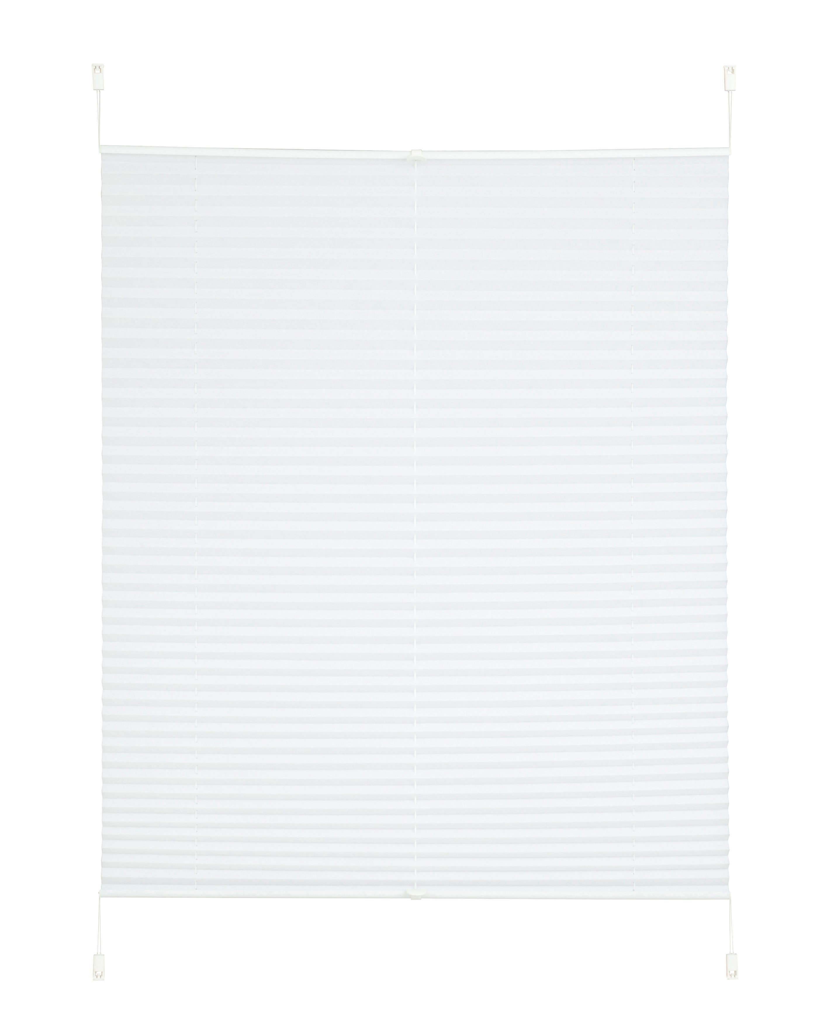 Plissee DAHRA, my home, Lichtschutz, ohne Bohren, verspannt, Klemmfix, Fixmaß, Crushed-Optik, Klemmfix, Klemmträger, Bestseller, Klemmträger