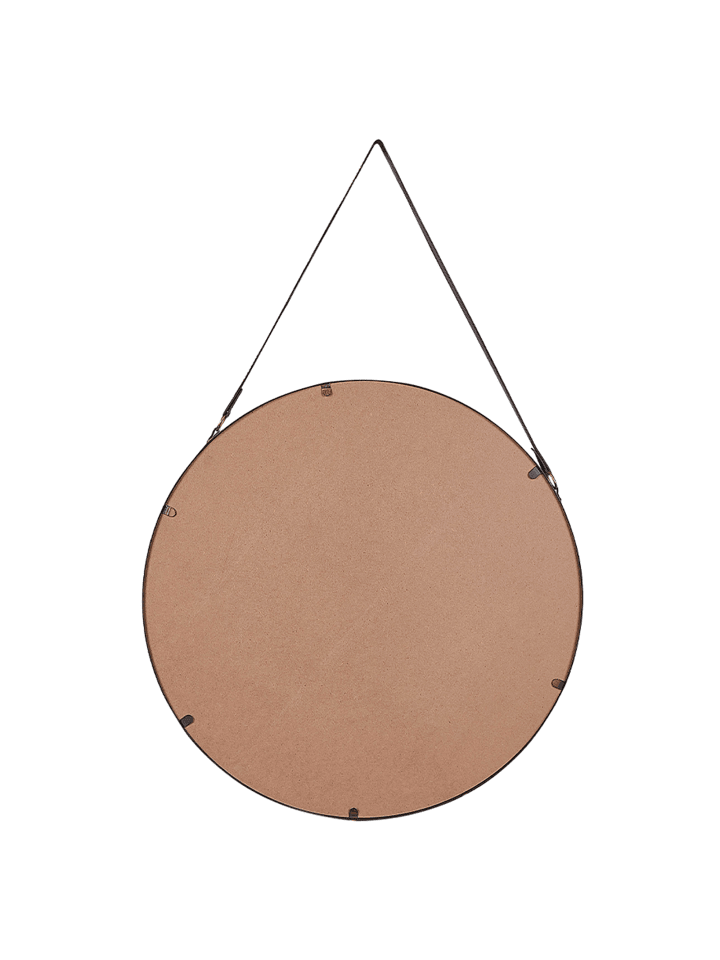 Beliani Wandspiegel AUTUN in Gold/Braun - (W) 60 x (H) 60 x (L) 3 cm günstig kaufen onesize