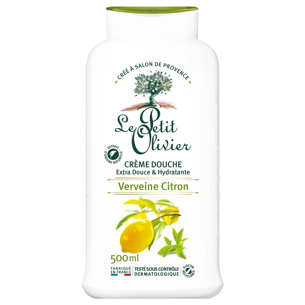 le petit olivier Crème Douche Verveine Citron Crème Douche Extra Douce & Hydratante