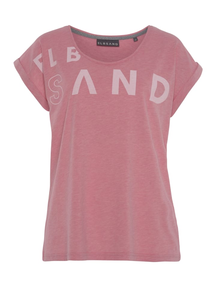 ELBSAND T-Shirt in pink günstig kaufen