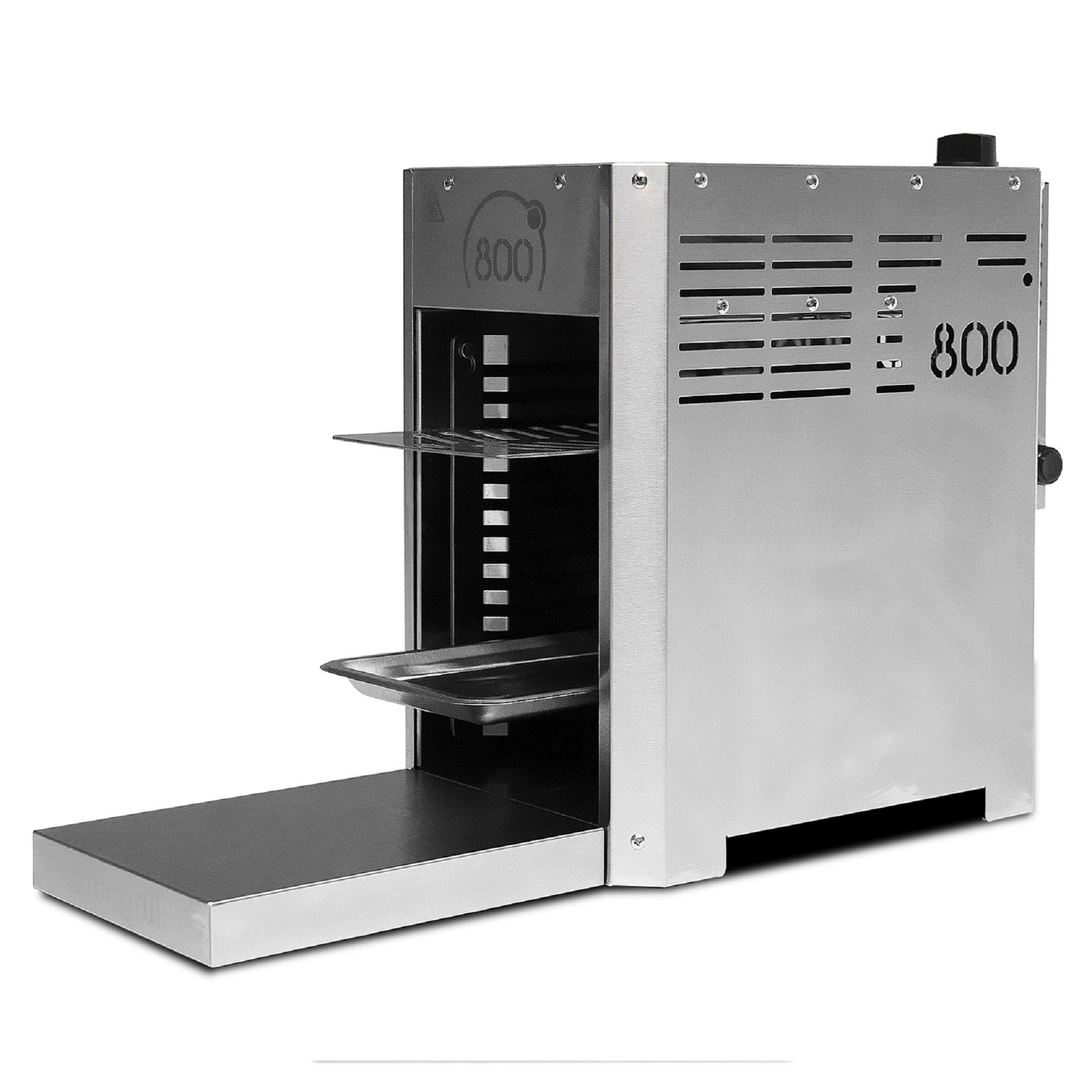 intergrill Gasgrill 800° Gasgrill Pure Steakgrill Oberhitzegrill, 3,5 kW
