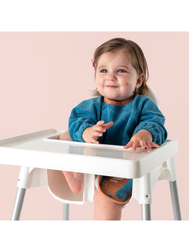 Schlummersack Lätzchen mit Ärmeln wasserfest in Braun günstig kaufen 1-2 Jahre