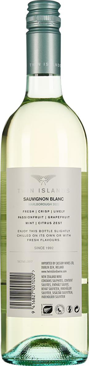 Nautilus Sauvignon Blanc Twin Islands 2022