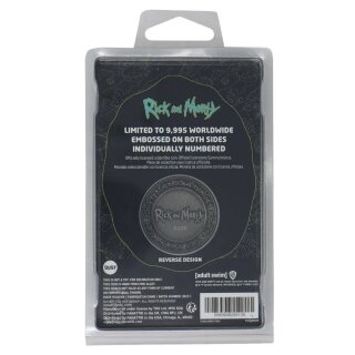 Rick & Morty Sammelmünze Limited Edition
