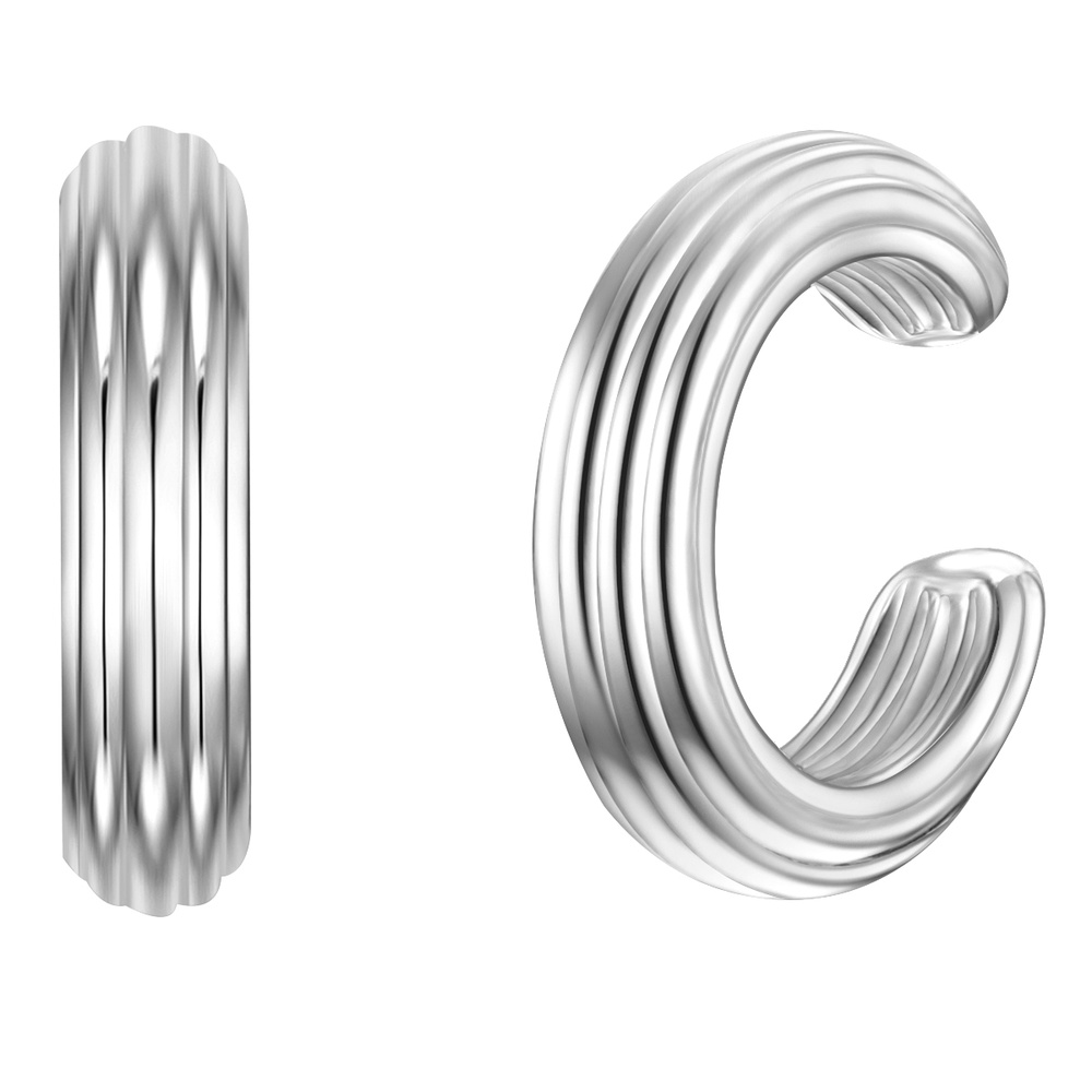 Glanzstücke München Manchette d'oreille en argent Argent sterling en Argent Boucles d'oreilles