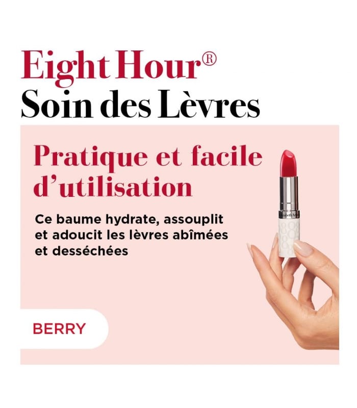 ELIZABETH ARDEN-EIGHT HOUR® CREAM-Baume Protecteur Lèvre Coloré IPS 15